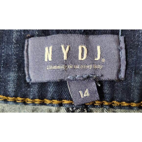 NYDJ Women Size 14 High Rise Skinny Ankle Denim Jeans High Rise - Picture 8 of 16
